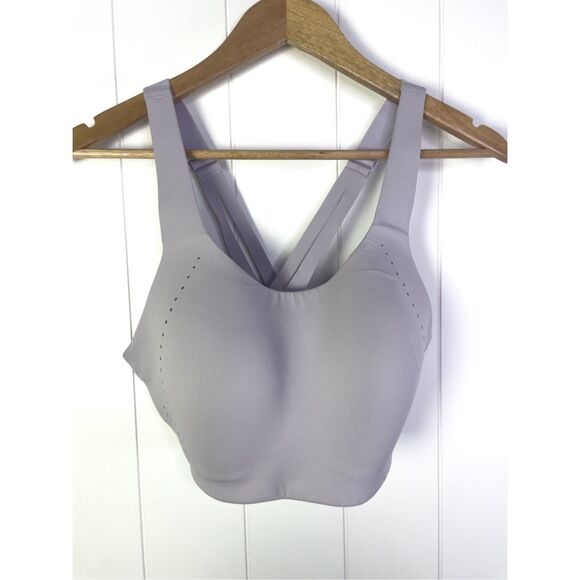 NWT Lululemon AirSupport Bra High Support Faint Lavender / Peri Purple 38D $98 - Picture 4 of 13
